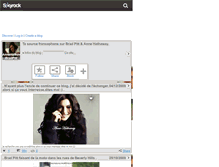 Tablet Screenshot of annehathaway-bradpitt.skyrock.com