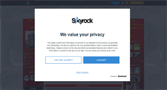 Desktop Screenshot of blanckoss93.skyrock.com