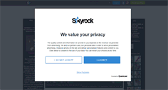 Desktop Screenshot of beybey-blaack.skyrock.com