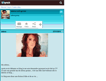 Tablet Screenshot of fiction-selena-et-justin.skyrock.com