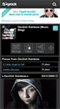 Mobile Screenshot of devilish-rainbow-x-music.skyrock.com