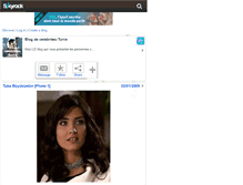Tablet Screenshot of celebrites-turcs.skyrock.com