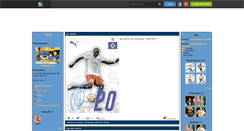 Desktop Screenshot of footautograph.skyrock.com