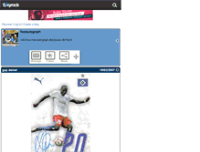 Tablet Screenshot of footautograph.skyrock.com