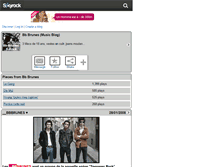 Tablet Screenshot of bb-brunes-x-rock.skyrock.com