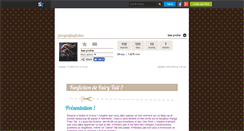 Desktop Screenshot of fairytailfanfiction.skyrock.com