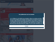 Tablet Screenshot of mirrorsedgeofficial.skyrock.com