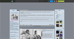 Desktop Screenshot of chevaux-de-legende18.skyrock.com