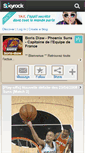 Mobile Screenshot of boris-diaw.skyrock.com