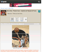 Tablet Screenshot of boris-diaw.skyrock.com