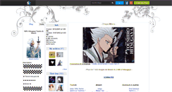 Desktop Screenshot of bleach-toshiro.skyrock.com