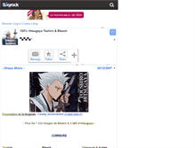 Tablet Screenshot of bleach-toshiro.skyrock.com