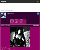 Tablet Screenshot of angelrock2009.skyrock.com