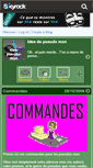 Mobile Screenshot of idee-pseudo-msn.skyrock.com