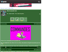 Tablet Screenshot of idee-pseudo-msn.skyrock.com
