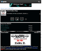 Tablet Screenshot of degats-officiel.skyrock.com