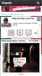 Mobile Screenshot of crazy-love-foot.skyrock.com