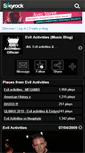 Mobile Screenshot of evil-activities-officiel.skyrock.com