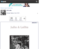 Tablet Screenshot of cce-lolita.skyrock.com