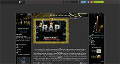 Desktop Screenshot of exclu-rap-93.skyrock.com