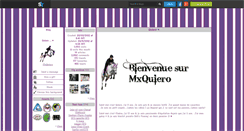 Desktop Screenshot of mxquiero.skyrock.com