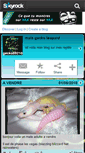 Mobile Screenshot of gecko59210.skyrock.com