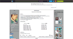 Desktop Screenshot of adeline-boutique.skyrock.com