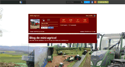 Desktop Screenshot of mini-agricol.skyrock.com