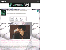 Tablet Screenshot of gacktforever.skyrock.com