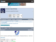 Tablet Screenshot of colomiers-rugby.skyrock.com