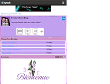 Tablet Screenshot of groupe-emotion.skyrock.com