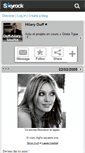Mobile Screenshot of duff-hilary-source.skyrock.com