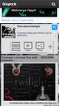 Mobile Screenshot of first-about-twilight.skyrock.com