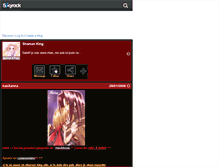 Tablet Screenshot of anna-chan.skyrock.com