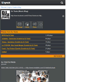 Tablet Screenshot of djtoots.skyrock.com