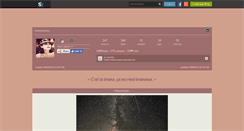 Desktop Screenshot of bellementcitations.skyrock.com