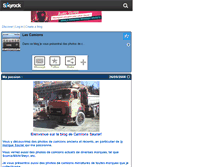 Tablet Screenshot of camionssaurer.skyrock.com