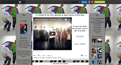 Desktop Screenshot of lestwinsdance.skyrock.com