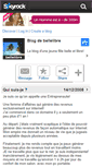 Mobile Screenshot of bellelibre.skyrock.com