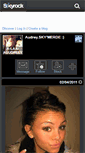 Mobile Screenshot of a-laa-auudreey.skyrock.com