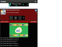 Tablet Screenshot of jesc-junioreurovision.skyrock.com