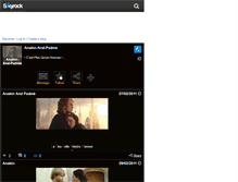 Tablet Screenshot of anakin-and-padme.skyrock.com