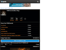 Tablet Screenshot of fdm68recordz.skyrock.com