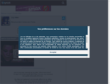 Tablet Screenshot of lily-allen.skyrock.com