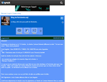 Tablet Screenshot of floricienta-anji.skyrock.com