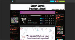 Desktop Screenshot of music-top1.skyrock.com