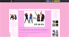 Desktop Screenshot of eve-ria.skyrock.com