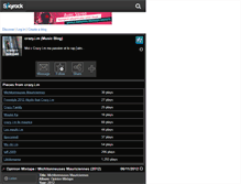 Tablet Screenshot of crazy-i-m93340.skyrock.com
