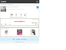 Tablet Screenshot of disney-beautiful.skyrock.com