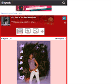 Tablet Screenshot of crazy2honey.skyrock.com